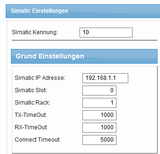 Simatic Grundeinstellungen