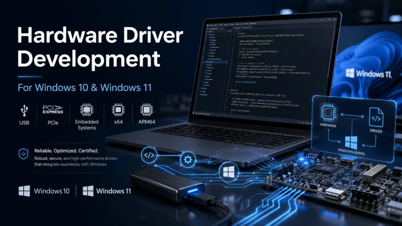 Hardware Treiber für Windows 10 / 11 Hardware Treiber für Windows 10 / 11
